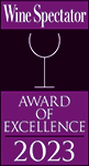 Wine Spector Award of Excellence 2023